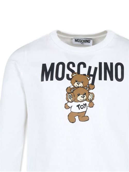 T-shirt maniche lunghe orsetti MOSCHINO KID-TEEN | HUO00WLAA0110063